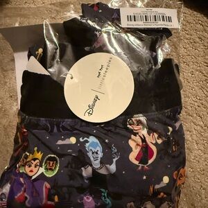 Little Sleepies Disney Villains Women's Pajama Pants - Black & Purple
